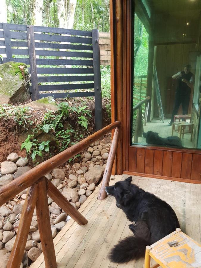 Chale Espelhado No Itaimbezinho Villa Прая Гранде Екстериор снимка